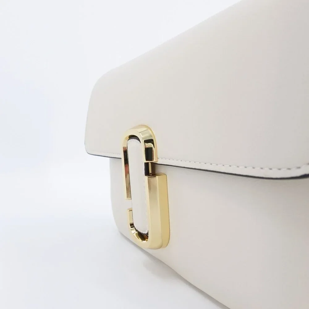 Marc Jacobs Women's The J Marc Classic Crossbody Shoulder Bag White OS